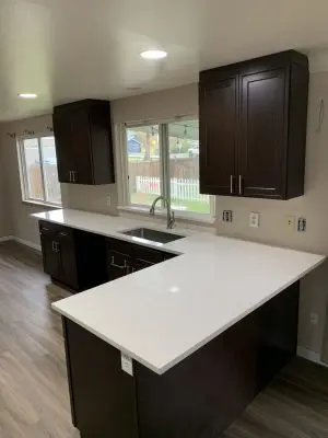 Countertops installed by King's Renovation